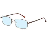 Enhance Big&tall EN4106 Multi-Focus Lente Blu Luce Blocco Occhiali Marrone 60 MM
