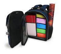 ENHANCE Borsa MTG Edizione Collector Compatibile con Deck Box, Classeur Top Loader, Mazzo Commander e Accessori TCG - Borsa da Viaggio TCG con Schermo Card e Interno Personalizzabile (Drago Blu)