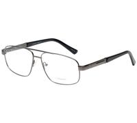 Enhance da Uomo Big&tall 3920-SDG-59mm Design Occhiali Lettura Lucido Scuro Nero