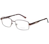 Enhance da Uomo Big&tall EN3858-BRG-63 MM Metallo Design da Lettura Marrone Oro