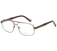 Enhance da Uomo Big&tall EN4106-BRW-63mm Metallo Design Occhiali Lettura Marrone