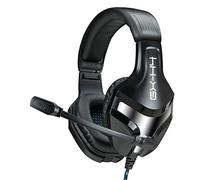 ENHANCE GX-H4 Cuffie da Gioco per Computer con Microfono - Cavo Intrecciato, Cuffie con Isolamento Acustico, Archetto dal Design Confortevole - Connessione con AUX da 3,5 mm - Serie INFILTRATE
