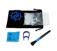 ENHANCE Kit di Modifica della Tastiera con O-Ring con Silenziatori Ultra Silenziosi (140 Pezzi), Dispositivo di Rimozione del Cappuccio dei Tasti, Spazzola per la Pulizia, Panno e Borsa per Accessori