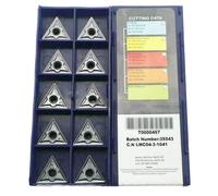 Enhance Precision and Performance Pack di 10 inserti in carburo TNMG160404 NN