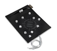 ENHANCE Roll on a Scroll Tappetino Lancia Dadi con Set da 12 a 6 Facce - Custodi