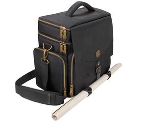 ENHANCE RPG da Tavolo Borsa da Avventuriero - DnD Borsa da Viaggio Adatta al Manuale del Giocatore, al Dungeon Master's Guide, Mini Figure, Dadi, Token e Altro - Adatta ai 4 - 8 Libri