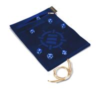 Enhance Tabletop Roll on a Scroll Bag with Dice Blue
