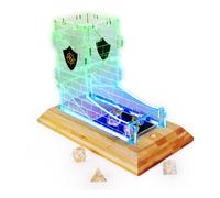 Enhance Tabletop Series LED Dice Tower with Dice Set Clear