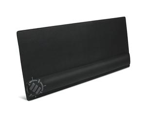 ENHANCE Tappetino da Gioco Grande e Allungato con Poggiapolsi in Schiuma di Memoria (80 x 35 x 3 cm) - Cucitura Anti-Sfilacciamento e Tappetino di Superficie Morbido di Alta Qualità (Nero)