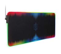 ENHANCE Tappetino per Mouse da Gioco XXL LED - con 7 Colori RGB, 3 Modalità colore, Smart Control, Superficie di Tracciamento Resistente All'acqua - (Multicolore) - Pad esteso - 81.28 x 35.56 cm