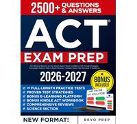 Enhanced ACT Exam Prep: The Ultimate Shortcut to Your Dream Score! Boost Confidence with Proven Strategies, Full-Length Practice Tests & Smart Reviews | Includes Online Test Simulator & Workbook