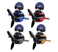 Enhancer Per Profumo Auto Modello Pilota Carino Con Ventola Attiva Montata