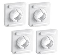 Enhon Cursore di ricambio per chiudiporta GEZE TS 3000 e TS 5000 - pattino da inserire nella guida standard compatibile con sistemi GEZE - ideale per sostituzione e riparazione - confezione da 4