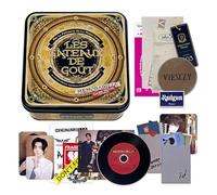 ENHYPEN - [MEMORABILIA] (Moon ver.) Keychain + ID Card + Name Card + Coaster + Memo Pad + CD-R + Postacard + Lyric Sheet + Photocard + Sticker + Ticket + 2 Pin Badges + 4 Extra Photocards