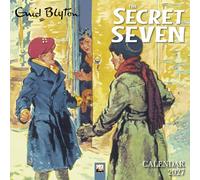 Enid Blyton: The Secret Seven Mini Wall calendar 2027 (Art Calendar)