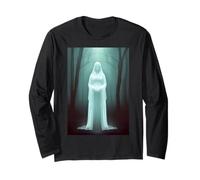 Enigma etereo: Misteriosa Aura Ghostcore Maglia a Manica