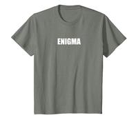 Enigma Maglietta, Bambini, Verde Militare mélange, 4 Anni