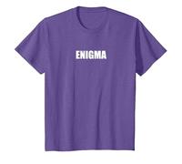 Enigma Maglietta, Bambini, Viola mélange, 4 Anni