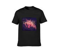 Enigma The Fall of A Rebel Angel Vinyl CD Cover T-Shirt Black S