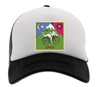 Enigmae LSD - 1943 Albert Hofmann Cappellino da Baseball Cappello Unisex Uomini Donne Parte Anteriore in Schiuma Parte Posteriore in Rete Nero cap