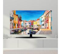 Enigmaire Copertura Antipolvere per TV,Copertura Schermo Stile Moderno,Elastico Universale Protettori Schermo,Leggera e Pieghevole,Parte Posteriore semichiusa,per Decorazione Televisiva