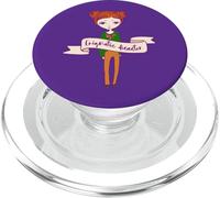 Enigmatic disaster Enigmatico disastro ragazza eccentrica PopSockets PopGrip per MagSafe