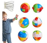 Enigmi, rompicapo,rompicapo puzzle - Sblocca Interlock Brain Puzzle Teaser Kongming Lock per