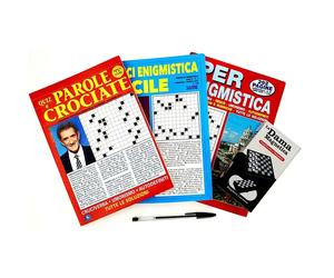 Enigmistica Puzzle Autodefiniti Dama set