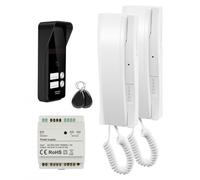 ENIR Citofono bifamiliare 2 fili OR-DOM-BA-936ZD/W