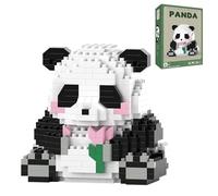 EnixwH Panda Mini Building Blocks Set, 487 Pezzi Mini Mattoncini Da Costruzione Blocchi Da Costruzione Animali Adatti Come Regali Di Compleanno Panda Micro Building Blocks Vestito per Adulti Bambini