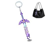 EnixwH Portachiavi Zelda, Portachiavi con Spada Maestra Decaduto, Zelda Tears Of The Kingdom Anelli Portachiavi, Portachiavi Donna, Portachiavi Auto, Charms per Borse, Portachiavi Personalizzati
