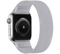 ENJINER Cinturino elastico in nylon Solo Loop compatibile con Apple Watch da 38 mm, 40 mm, 42 mm, 44 mm, iWatch Serie 6, SE, 5, 4, 3, 2, 1, cinturino sportivo elastico intrecciato senza fibbie