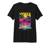 Enjoy Cool California LA Venice Beach Summer Vibes Graphic Maglietta Premium