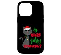 Enjoy Cool Funny Christmas Jolly Cat Novelty Graphic Design Custodia per iPhone 14 Pro Max