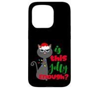 Enjoy Cool Funny Christmas Jolly Cat Novelty Graphic Design Custodia per iPhone 15 Pro