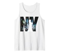 Enjoy Cool New York City Times Square Statue of Liberty Canotta