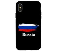 Enjoy Cool Russia Flag Style Novelty Graphic Cool Designs Custodia per iPhone X/XS