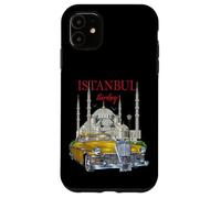 Enjoy Cool Vintage Retro Istanbul Turkey Car Graphic Designs Custodia per iPhone 11