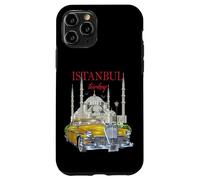 Enjoy Cool Vintage Retro Istanbul Turkey Car Graphic Designs Custodia per iPhone 11 Pro