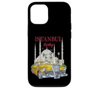 Enjoy Cool Vintage Retro Istanbul Turkey Car Graphic Designs Custodia per iPhone 12/12 Pro