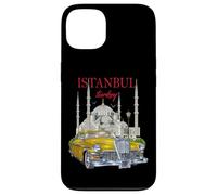 Enjoy Cool Vintage Retro Istanbul Turkey Car Graphic Designs Custodia per iPhone 13