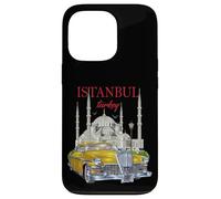 Enjoy Cool Vintage Retro Istanbul Turkey Car Graphic Designs Custodia per iPhone 13 Pro