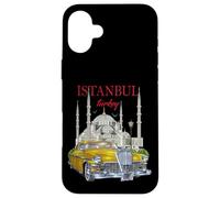 Enjoy Cool Vintage Retro Istanbul Turkey Car Graphic Designs Custodia per iPhone 16 Plus