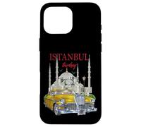 Enjoy Cool Vintage Retro Istanbul Turkey Car Graphic Designs Custodia per iPhone 16 Pro Max
