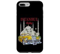 Enjoy Cool Vintage Retro Istanbul Turkey Car Graphic Designs Custodia per iPhone 7 Plus/8 Plus