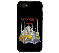 Enjoy Cool Vintage Retro Istanbul Turkey Car Graphic Designs Custodia per iPhone SE (2020) / 7 / 8