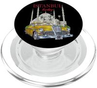 Enjoy Cool Vintage Retro Istanbul Turkey Car Graphic Designs PopSockets PopGrip per MagSafe