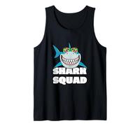 Enjoy Cool Wild Shark Squad Novelty Graphic Cool Designs Canotta
