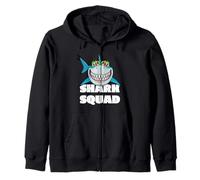 Enjoy Cool Wild Shark Squad Novelty Graphic Cool Designs Felpa con Cappuccio