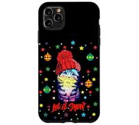 Enjoy Cute Colorful Christmas Cat Let's Snow Graphic Fun Custodia per iPhone 11 Pro Max